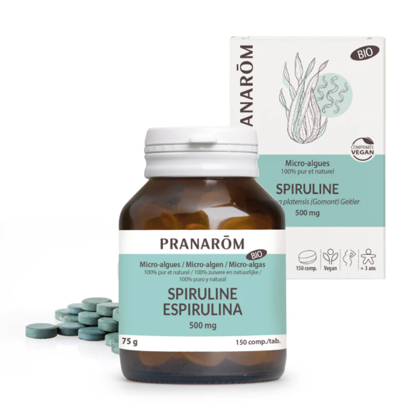 SPIRULINA MIKROALGA TABLETTA 500 MG - ÉTREND KIEGÉSZÍTŐ TABLETTA